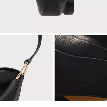 Borsa a tracolla da donna 2026 New French Pea - Design piccolo, in pelle, da portare sotto il braccio o a spalla singola