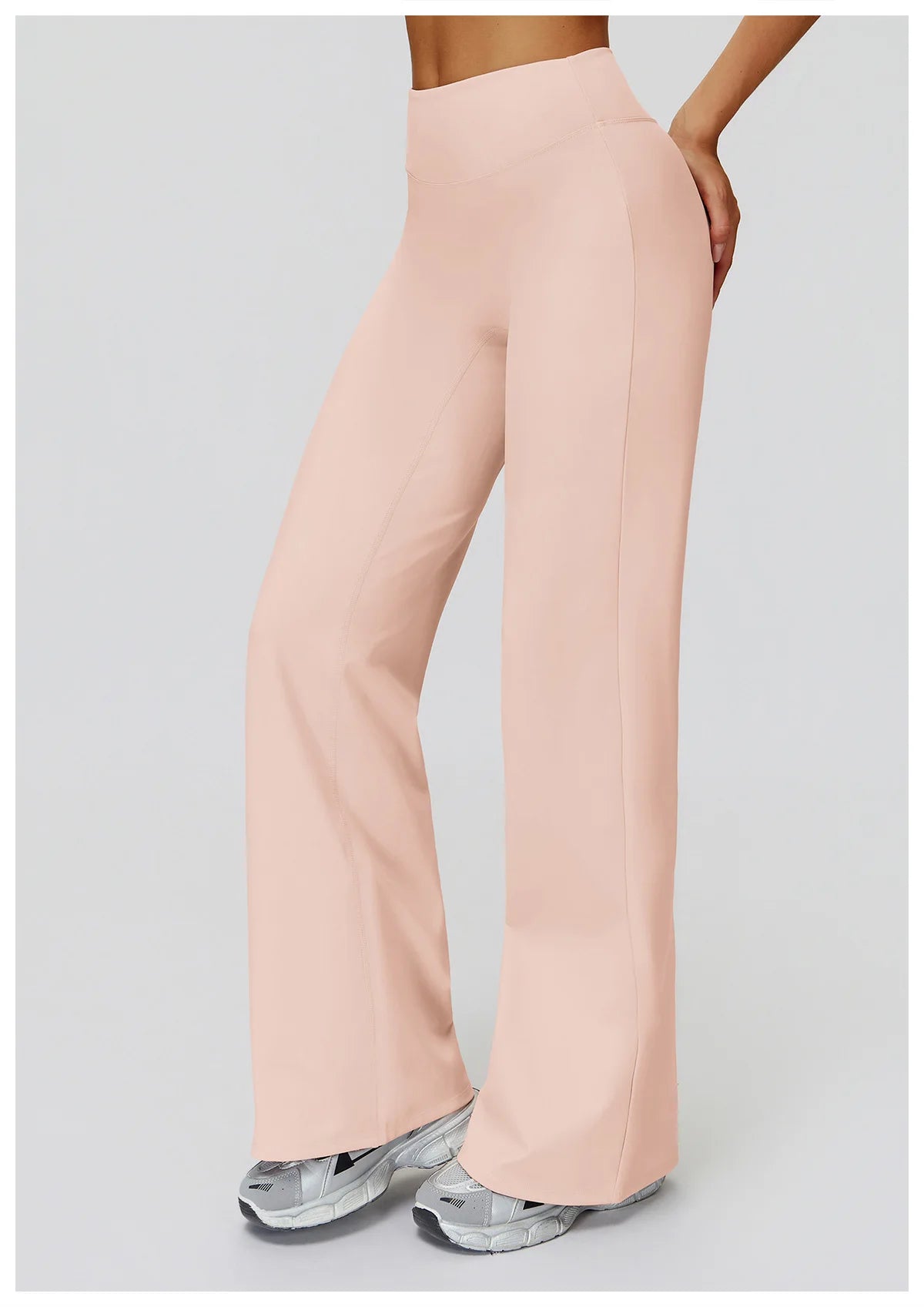 Yoga Pants High Waist Flare Leggings Women Gym Fitness Flared Trousers Breathable Wide Leg Pants Female Workout Dance Trousers