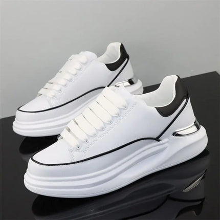 New couple shoes fashion breathable sports men's shoes all-match casual women's shoes increase men's and women's shoes