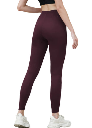 Leggings Super Morbidi da Donna ad Alta Elasticità per Allenamento Yoga Corsa Atletica Push Up Palestra Fitness