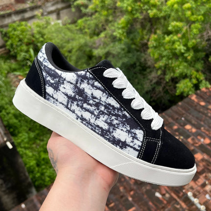Designer Faithful Low-Top Numeris Sneakers Heightening Casual Sports White Board oes for Couples Lightweight Rubber Outsole
