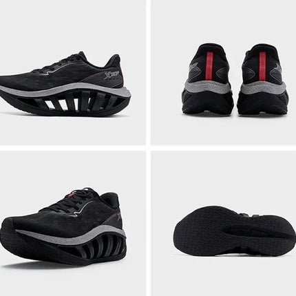 Xtep Light Boat MAX Scarpe da corsa leggere da uomo con rimbalzo e aumento dell'altezza, forza propulsiva più forte 874219110095