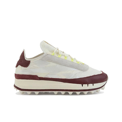 Reebok Textile, Synthetic Leather Low top Running Shoes Women's White Red FY7323