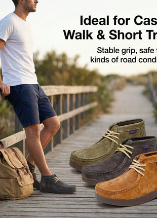 Stivali da Uomo in Pelle Premium Cuciti a Mano, Eleganti Scarpe Mocassino, Stivali Chelsea, Botas Para Hombre, Stivali Chukka