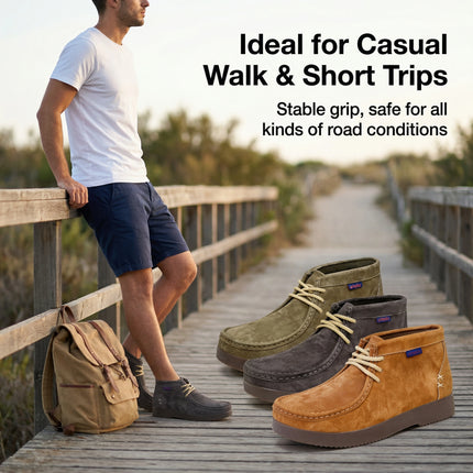 Stivali da Uomo in Pelle Premium Cuciti a Mano, Eleganti Scarpe Mocassino, Stivali Chelsea, Botas Para Hombre, Stivali Chukka