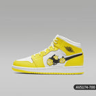 Nike Authentic AIR JORDAN 1 MID SE (GS) Scarpe da ginnastica casual per bambini da donna AV5174-700 platinumshop