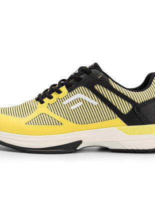 FitVille Scarpe da pickleball larghe da uomo Scarpe da tennis Scarpe da tennis da cancha intera con supporto per l'arco plantare Scarpe sportive leggere antiscivolo