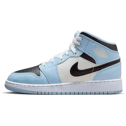Scarpe da basket GS Nike Authentic Air Jordan 1 AJ1 da donna 555112-401 platinumshop