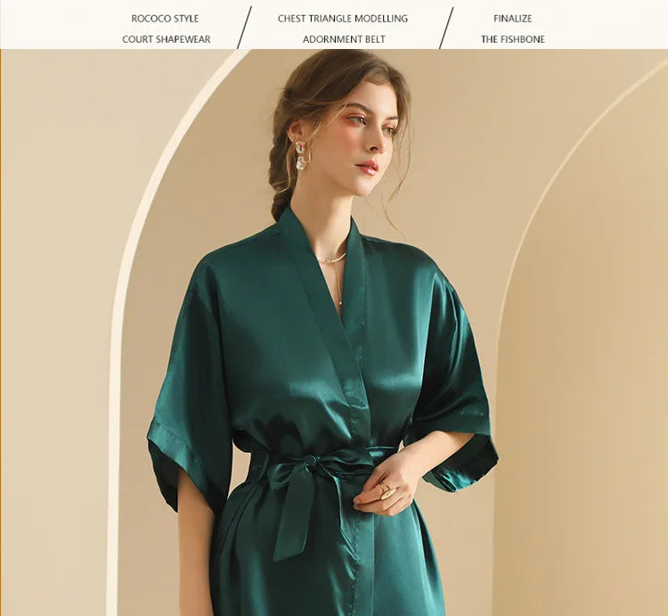 Testo personalizzato Logo accappatoio da sposa abito da sposa sposa damigella d'onore abiti da sposa donna addio al nubilato addio al nubilato