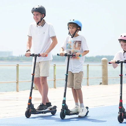 Monopattino elettrico RCB R15 per bambini da 8-16 anni, per bambini fino a 8 kg, pieghevole, doppio sistema frenante, autonomia massima 16 km