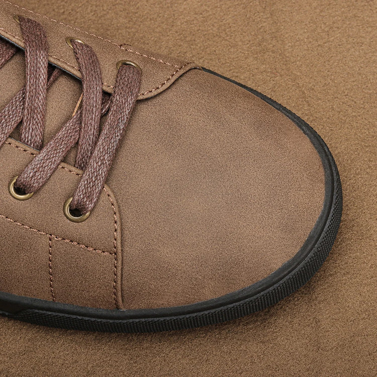 Men's casual shoes 2025 brand fashion comfortable leather shoes men
