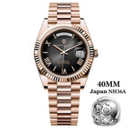 Rose Gold Black