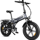 Bicicletta Elettrica Vitilan V3 con Motore da 750W, Ebike 48V13AH, Pneumatici Fat da 20*4 Pollici per Città e Montagna