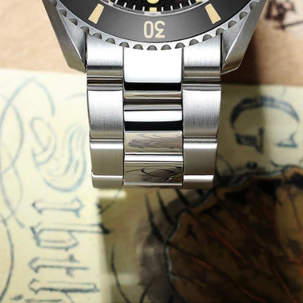 ADDIESDIVE Luxury Men's Watch MY-H9 Sapphire Crystal Ceramic Bezel 200m Waterproof Retro Luminous Diving Mechanical Wristwatch