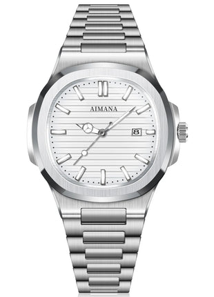 Men's Ultra-Thin Waterproof Quartz Watch with Calendar, High-End Lightweight Design for an Elegant Look