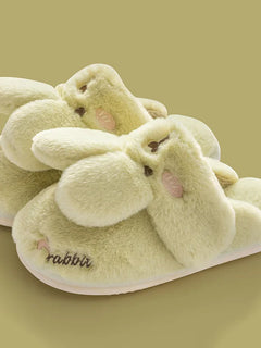 Heated Winter Slippers for Women & Men-Thick Plush Booties with Non-Slip Sole, Warm Fleece-Lined House Shoes for Indoor/Outdoor