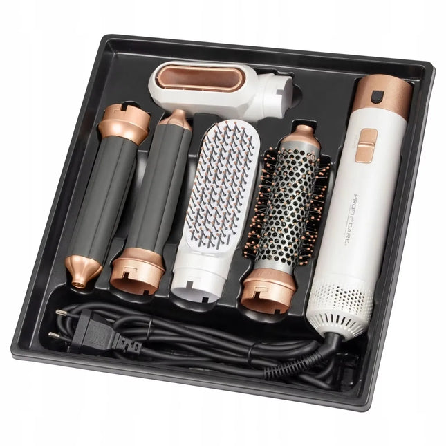 Fast Shipping 5-In-1 Hair Dryer Styling Set Professional Home Styling Tools Curling Iron Hot Air Comb Straightener Multifunctional Hair Salon