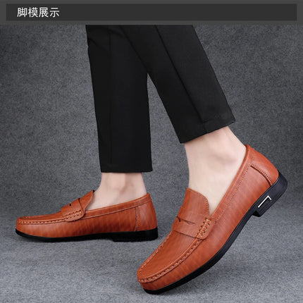 Designer Uomo Scarpe Casual Moda Uomo Scarpe Mocassini da uomo in vera pelle Mocassini Slip on Appartamenti da uomo Scarpe da guida maschili 2022