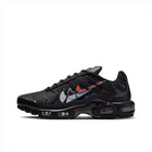 Nike Air Max Plus TN Multi Swoosh Black Bright Crimson Men Tuned Air Stable Support Futuristic Y2K Retro Sneakers FJ4224-001