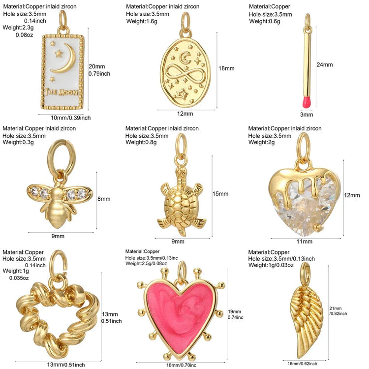 Cute Heart Key Necklace for Women Turtles Animals Collars Diy Pendant Stainless Steel Gold Color Chain High Quality PlatiNum
