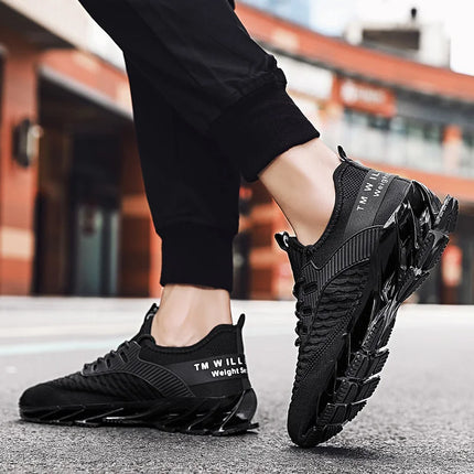 Scarpe da uomo Moda Mesh Traspirante Scarpe da ginnastica di alta qualità Piattaforma Suola morbida Tendenza casual Scarpe da corsa versatili Tenis Masculino