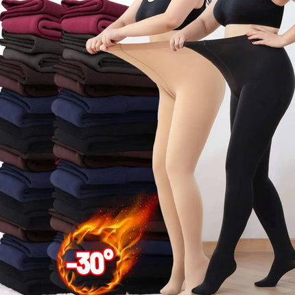 Thermal Winter Thicken Leggings Super Thick High Stretch Leggings PlatiNum