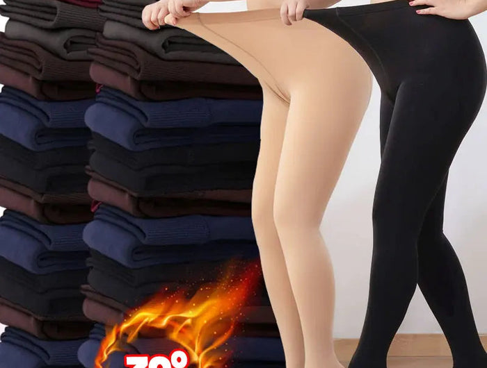 Thermal Winter Thicken Leggings Super Thick High Stretch Leggings PlatiNum