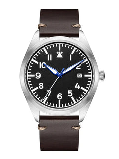 Flieger Pilot Watch A Tipo B Aviator Campo automatico Reloj Piloto Relogio Orologio da polso meccanico Orologio Pilota Montre Pilote