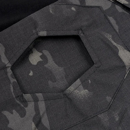 Woodland Tactical Unifirm Mens Sets Outdoor Hunting Training Suits Combat Shirts Ripstop Pants Workwear Clothes Wear-resisting PlatiNum