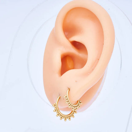 G23 Titanium Piercing Nose Ring Body Jewelry Hoop earings ASTM F136 Cartilage Tragus Diaphragm Titanium Hing PlatiNum