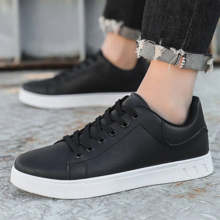 Casual Shoes Loafers British Leather Sneakers Flats Shoes Classic Men Leather Shoes Spring Summer New Trendy