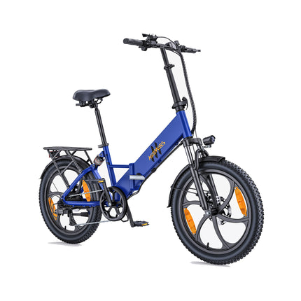 HillMiles Mile 2 Adulto 250W Motore 36V13AH Batteria Pieghevole Città Pendolarismo Bicicletta Elettrica 20*3 pollici Fat Tire Ebike