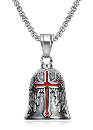 Vintage Christian Ice Crystal Jesus Head Pendant Necklace for Men and Women Cross Catholic Amulet Jewelry PlatiNum
