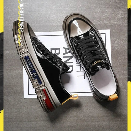 Men Sneakers Shoes for Men Man Male Genuine Leather Casual Shoes Man Fashion Comfortable Luxury Designer Male Shoess