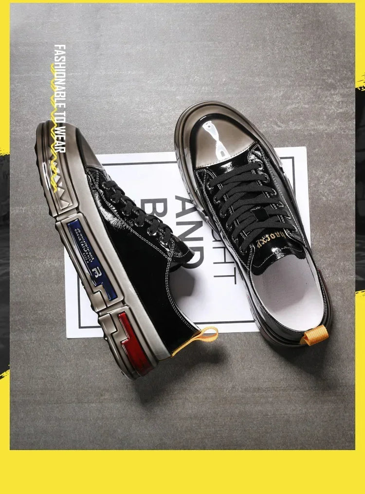 Men Sneakers Shoes for Men Man Male Genuine Leather Casual Shoes Man Fashion Comfortable Luxury Designer Male Shoess