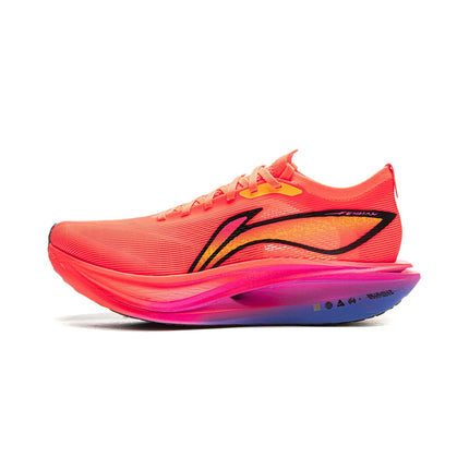 Li-Ning Unisex FEIDIAN 5 ELITE Racing Running Shoes SUPER BOOM LiNing CARBON-FIBER PLATE Shoes Anti-Slip Sneakers ARMV003 PlatiNum