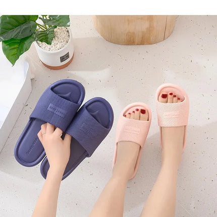 Pantofole da interno per coppia casual Nuovi sandali piatti da donna semplici per il tempo libero all'aperto da uomo Scarpe comode in materiale EVA per la casa