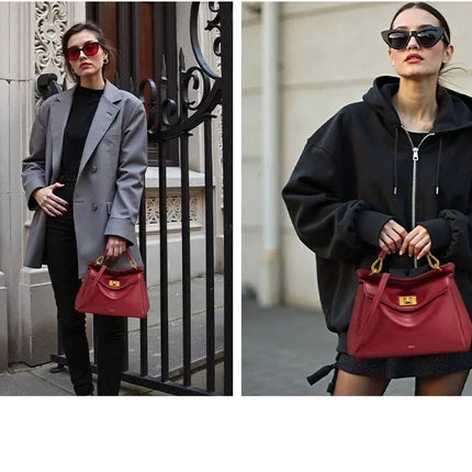 Borsa Clutch Lucia di JW PEI, Unica e alla Moda, Borsa a Tracolla in Vera Pelle, Versatile e di Alta Qualità