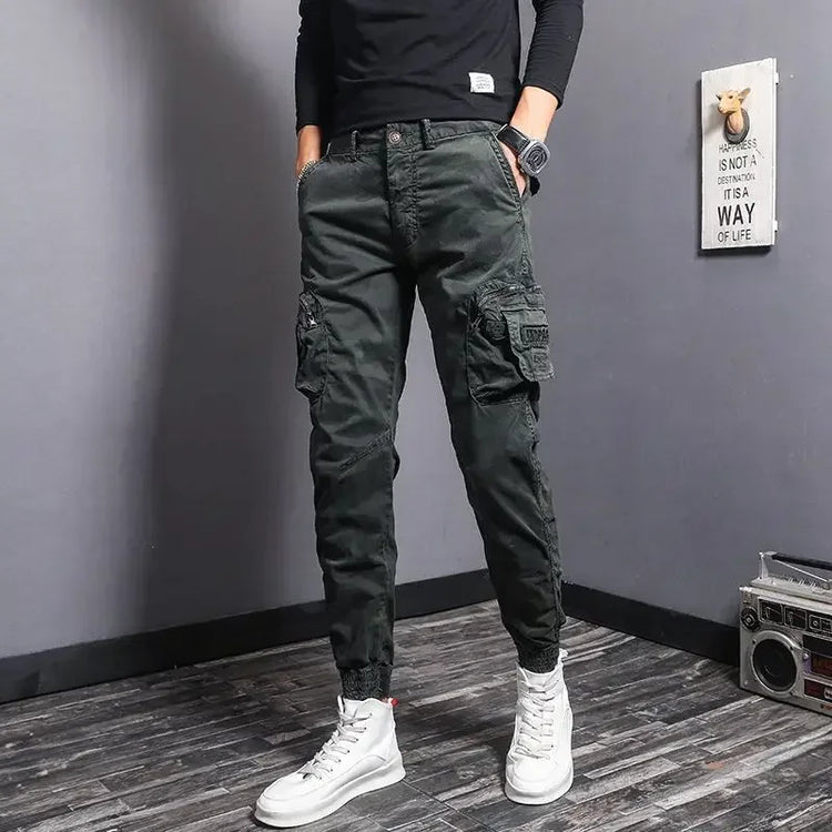 Casual Cargo Pants for Men Camo New In Camouflage Designer Cheap Regular Fit Korean Style Trousers Man Cheapest Street Harajuku