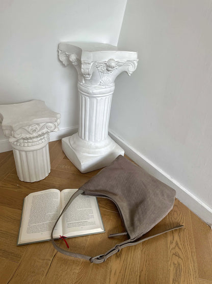 Motingsome Natural Soft Suede Woman Bags Large Capacity Handbag Big Underarm Messenger Bag Shoulder Purse Casual Tote 2025 New