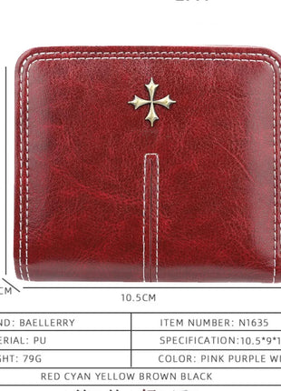 Zipper Mini Women Wallets New Fashion PU Leather Vertical Square Shape Quality Female Purse Card Holder Wallet Coin Purses PlatiNum