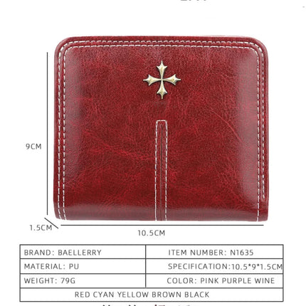 Zipper Mini Women Wallets New Fashion PU Leather Vertical Square Shape Quality Female Purse Card Holder Wallet Coin Purses PlatiNum