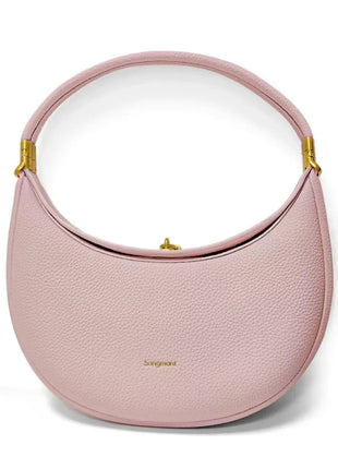 2025 Luxury Quality Half Moon Women's Shoulder Bag Crossbody Aesthetic Bags Women's Handbag Lock Catch Designer Underarm Bags PlatiNum