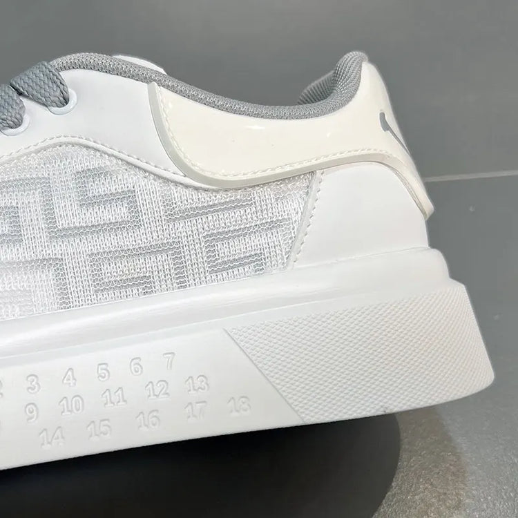 2025 New Men's Breathable Sneakers Fashion Trend Versatile Casual Shoes Thick soled Height Increasing Sports Running Shoes