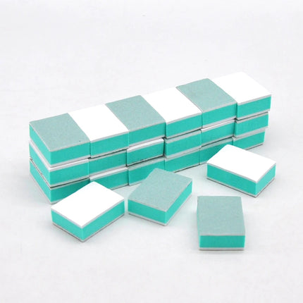 10/20/50 Pcs/bag Nail Buffer File Block Double Sided Nail Art Tool UV Gel Polisher Mini Polishing Care Salon Pedicure Manicure