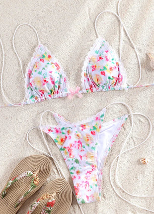 ZRTAK Costume a due pezzi Bikini 2025 Costume da bagno donna Push Up Costume da bagno Bikini sexy Set Costumi da bagno Stampa Beachwear Biquinis solidi platinumshop