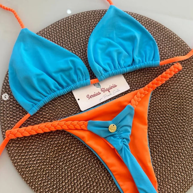 Micro Bikini 2026 Push Up Women's Swimwear Sexy Swimsuits Brazilian Bikini Thong Biquini Summer Swimsuit Beachwear