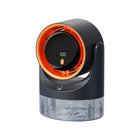 Ventilatore Nebulizzatore con Funzione Umidificatore 360° °   Ventilatore da tavolo regolabile con display LED 100 velocità 16 ° C Ice Fog Batteria da 1800mAh a Lunga Durata