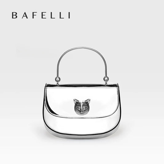 BAFELLI 2025 NUOVA borsa da DONNA CAT borsa da sera marchio di lusso DESIGNER STILE FASHION CASUAL CROSSBODAY IN PELLE STILE