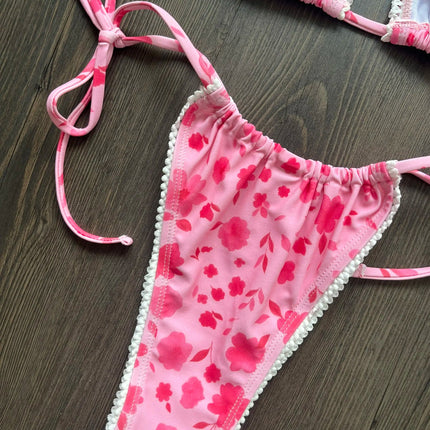 Micro Bikini Push Up Costumi da bagno donna 2025 Costumi da bagno femminili sexy Bikini brasiliano Perizoma Biquini Costumi da bagno Stampa Beachwear platinumshop